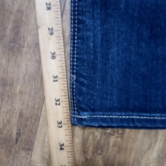 Rock Revival NWT Women's Jeans 30 Embellished Shimmer Charlotte Easy Boot DEFECT - Picture 12 of 12